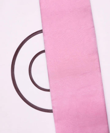 light pink plain tissue organza fabric
